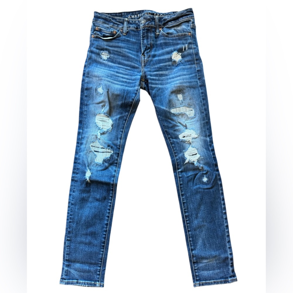 Men’s American Eagle Outfitters Ne(x)t Level Airflex Distressed Jeans 30x32